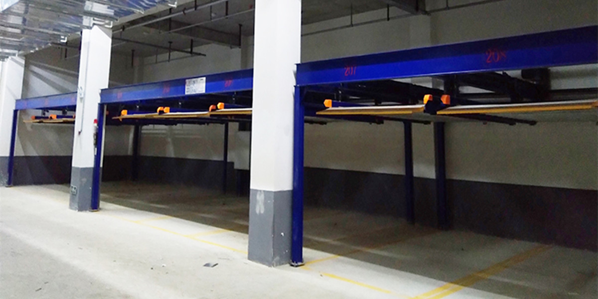 商業(yè)中心簡(jiǎn)易升降式立體車庫(kù)